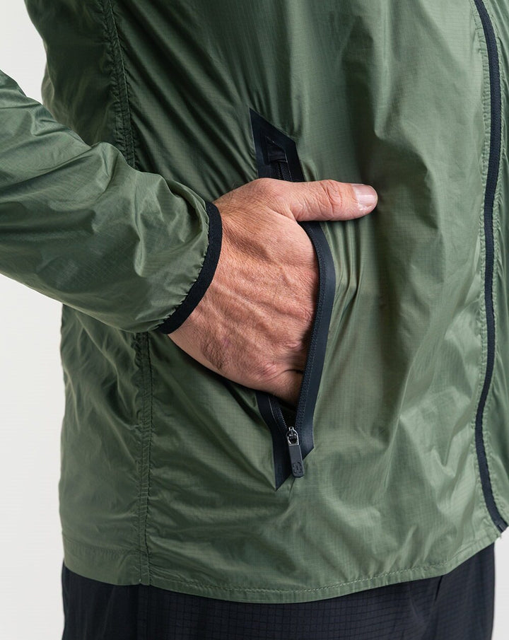 JAQUETA CORTA VENTO ACTION - VERDE