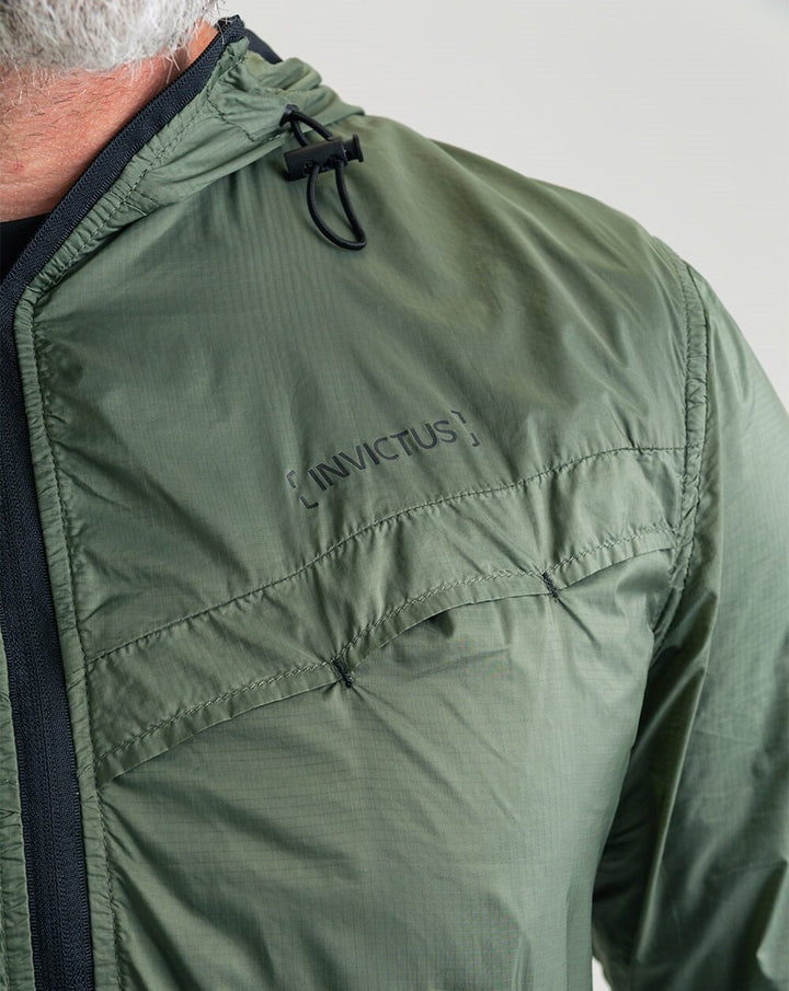 JAQUETA CORTA VENTO ACTION - VERDE