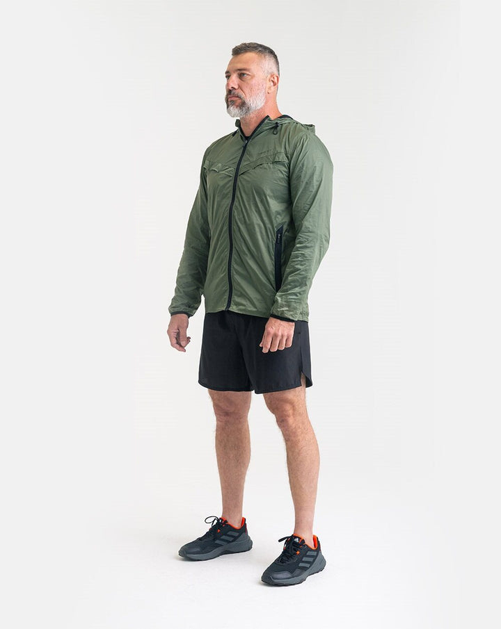 JAQUETA CORTA VENTO ACTION - VERDE
