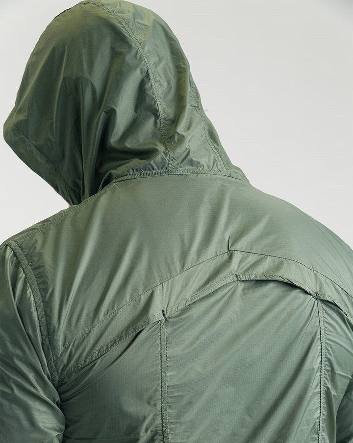 JAQUETA CORTA VENTO ACTION - VERDE