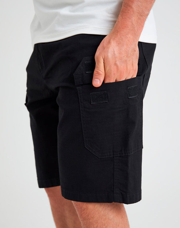 Bermuda Tática Motion Ripstop Elastano - Preta