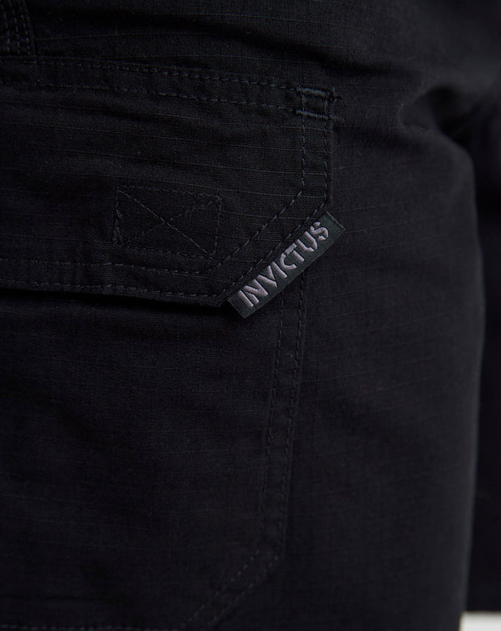 Bermuda Tática Motion Ripstop Elastano - Preta