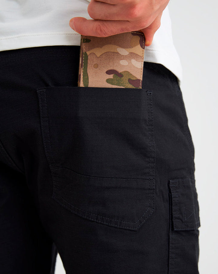 Bermuda Tática Motion Ripstop Elastano - Preta